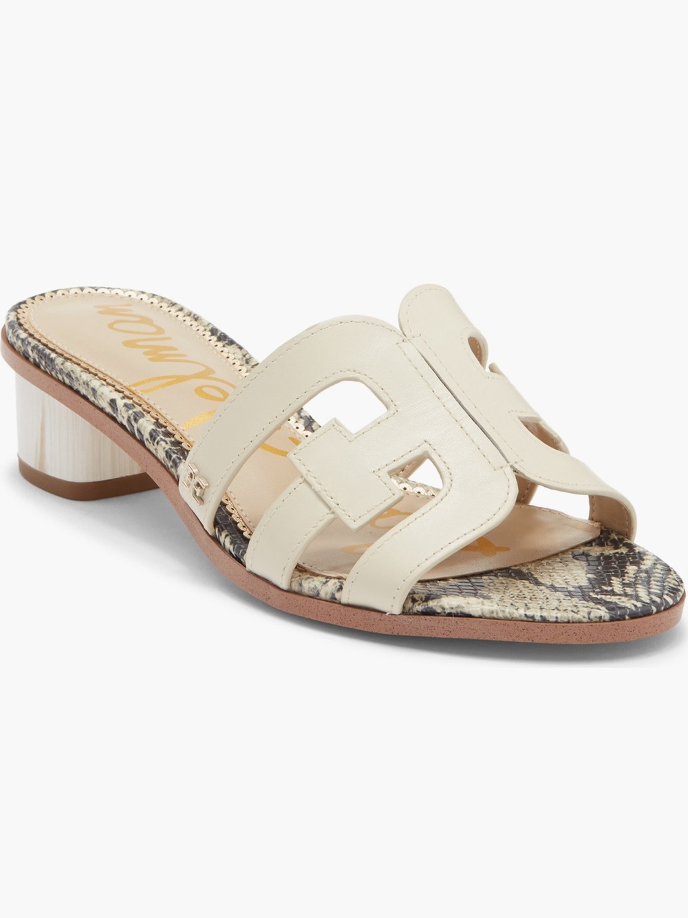 Sam Edelman Cream Illie Block Heel Slide
Sandal NWT